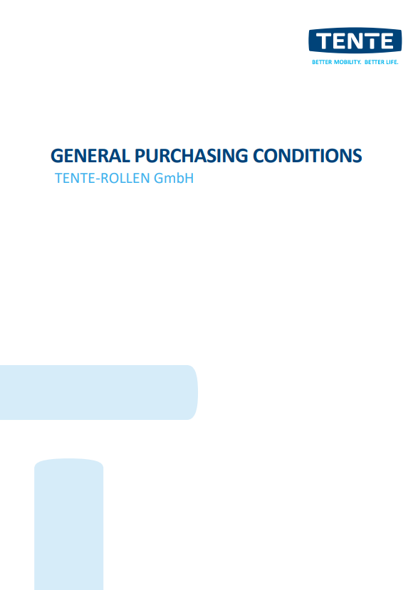  Purchasing conditions