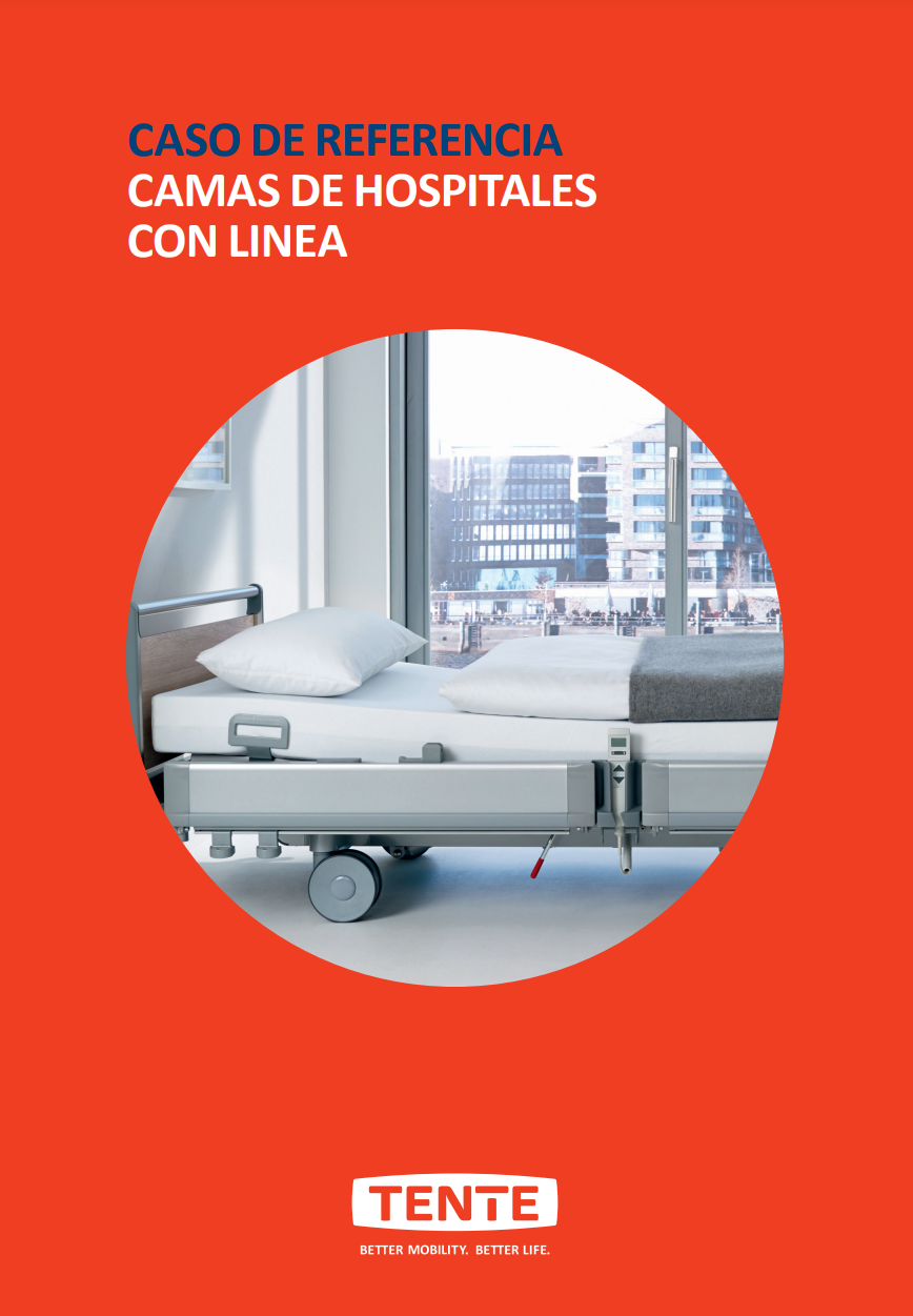 Camas de hospital con Linea